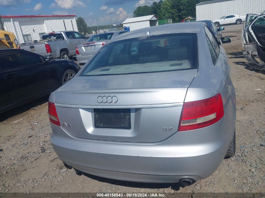 2008 Audi A6 3.2 VIN: WAUAH94F38N021579 Lot: 40150543