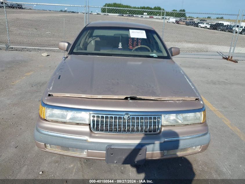 1992 Mercury Grand Marquis Gs VIN: 2MECM74W4NX609141 Lot: 40150544