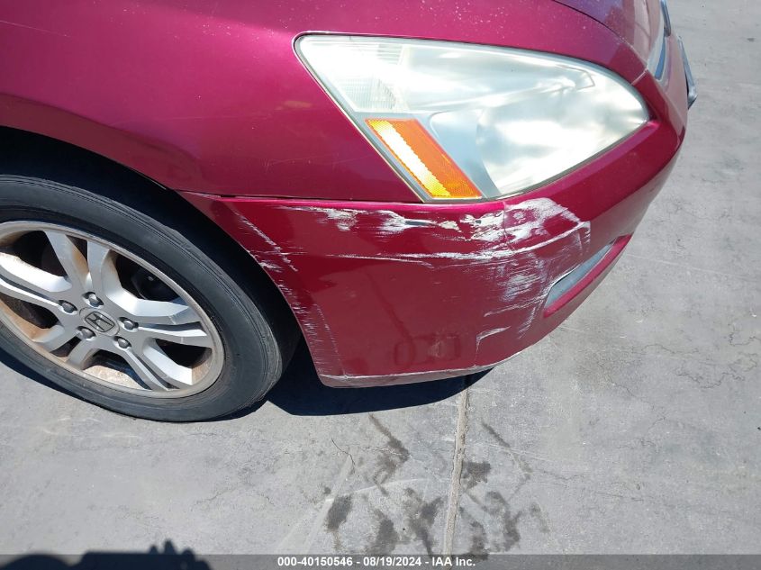 2006 Honda Accord 2.4 Ex VIN: 1HGCM56846A044454 Lot: 40150546