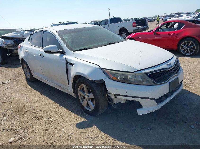 2015 Kia Optima Lx VIN: 5XXGM4A7XFG440501 Lot: 40150559