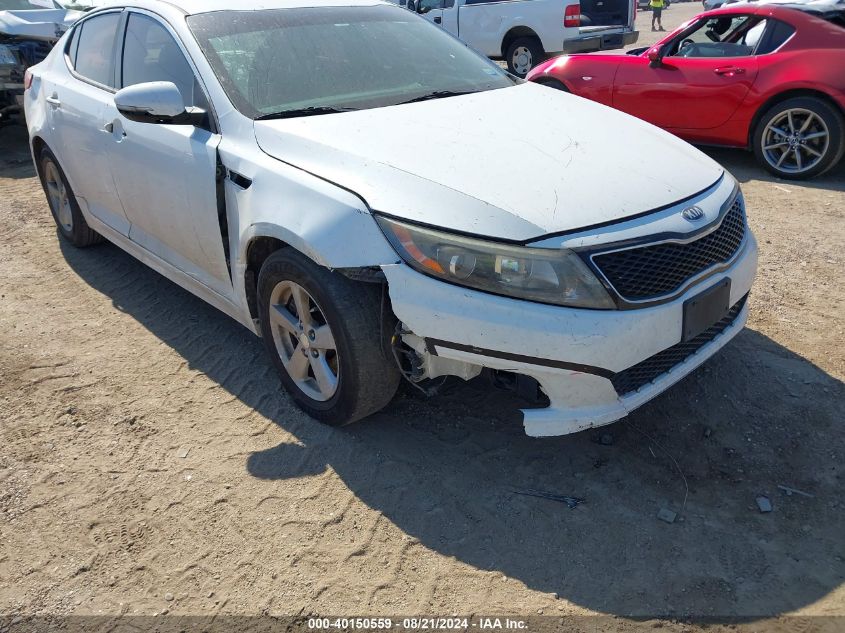 2015 Kia Optima Lx VIN: 5XXGM4A7XFG440501 Lot: 40150559