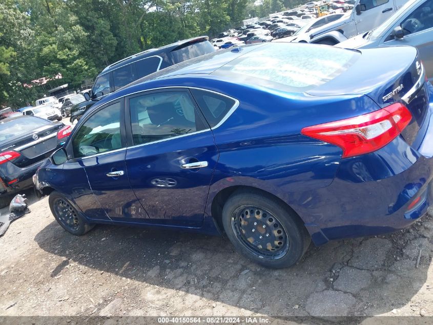 2017 Nissan Sentra Sv VIN: 3N1AB7APXHY328582 Lot: 40150564