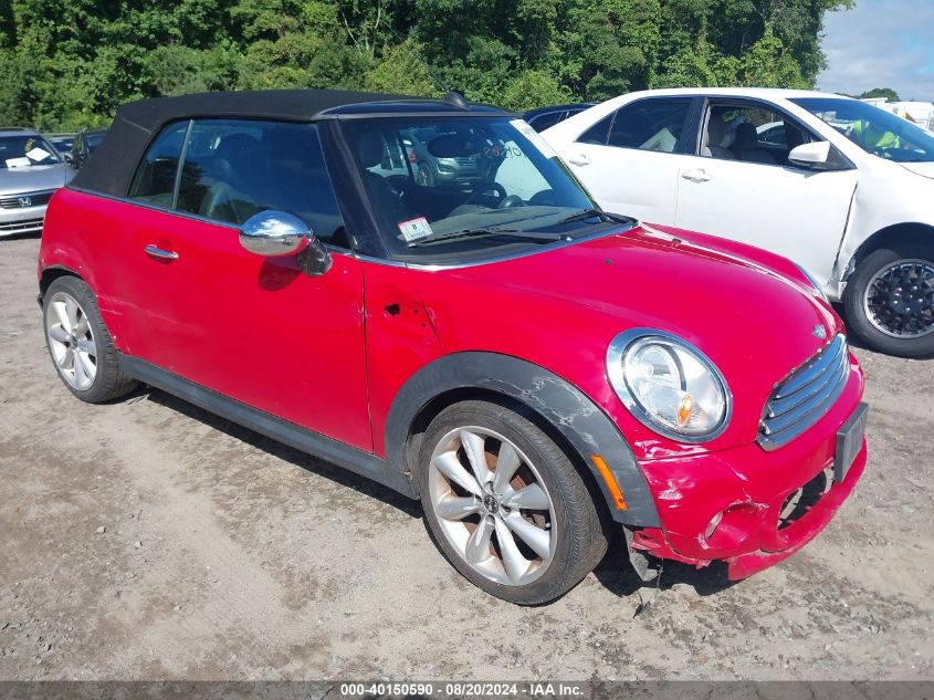 2012 Mini Cooper VIN: WMWZN3C52CT265181 Lot: 40150590