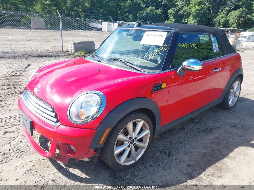 2012 Mini Cooper VIN: WMWZN3C52CT265181 Lot: 40150590