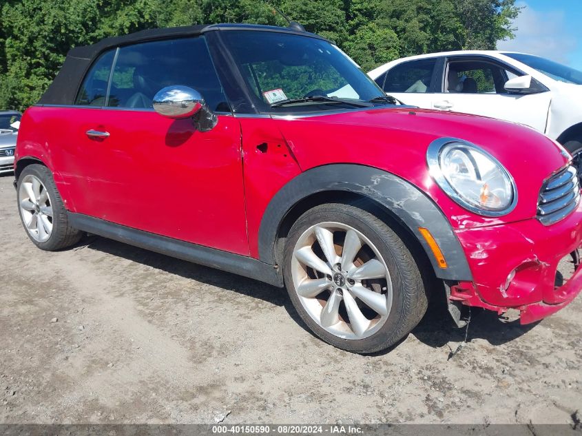 2012 Mini Cooper VIN: WMWZN3C52CT265181 Lot: 40150590