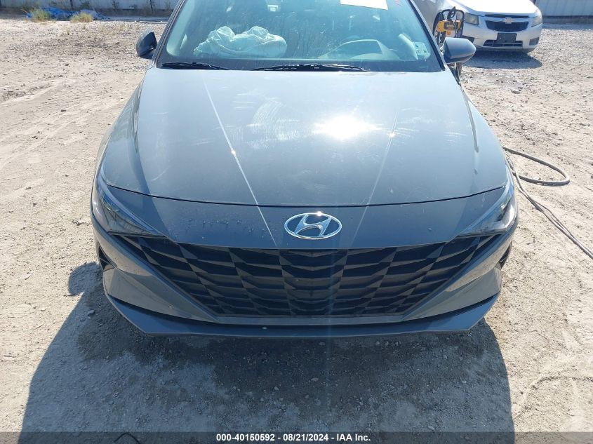 2022 Hyundai Elantra Sel VIN: KMHLM4AG6NU265487 Lot: 40150592