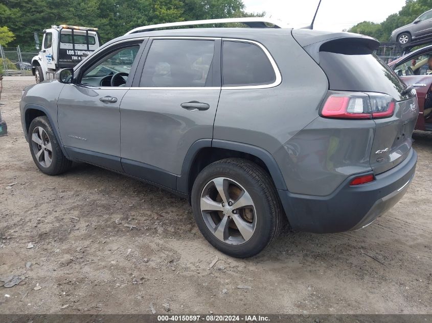 2019 Jeep Cherokee Limited VIN: 1C4PJMDX6KD430752 Lot: 40150597