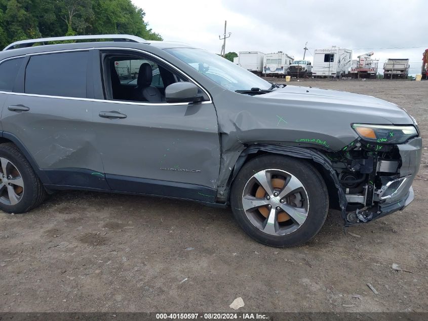 2019 Jeep Cherokee Limited VIN: 1C4PJMDX6KD430752 Lot: 40150597