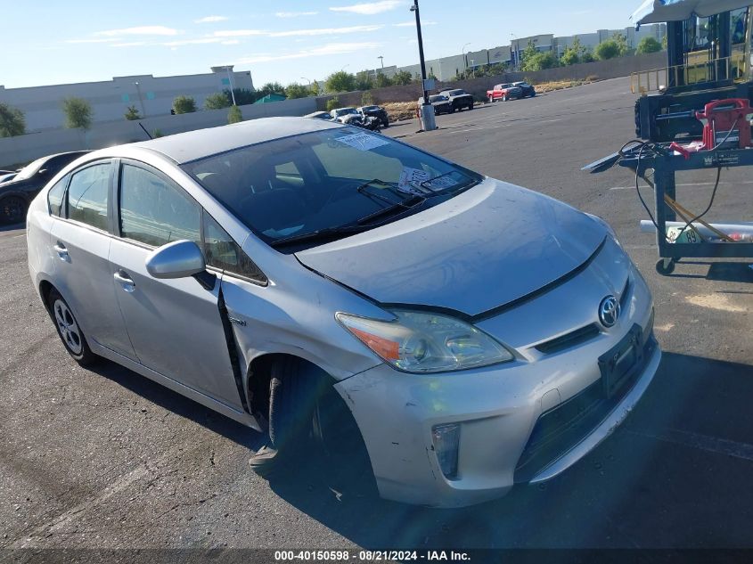 JTDKN3DU0E1743199 2014 Toyota Prius Two