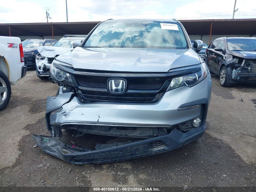 2021 Honda Pilot 2Wd Special Edition VIN: 5FNYF5H20MB002049 Lot: 40150612