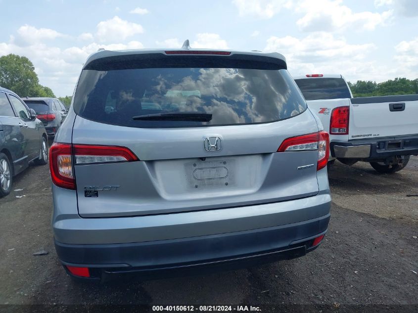 2021 Honda Pilot 2Wd Special Edition VIN: 5FNYF5H20MB002049 Lot: 40150612