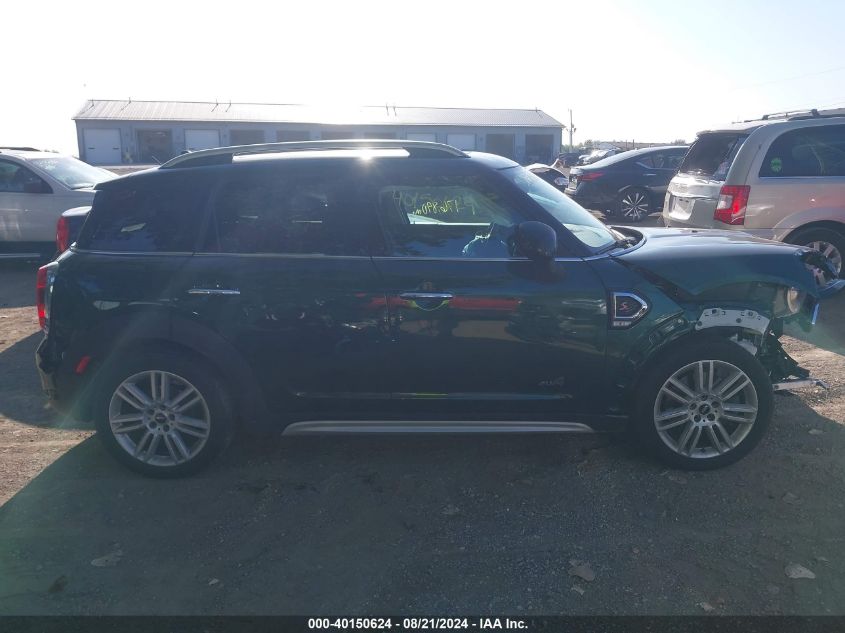 2018 Mini Cooper S Countryman All4 VIN: WMZYT5C3XJ3E61626 Lot: 40150624