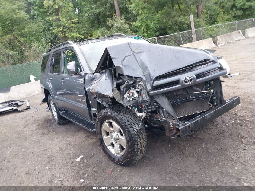 2005 Toyota 4Runner Limited V6 VIN: JTEBU17RX58049329 Lot: 40150629