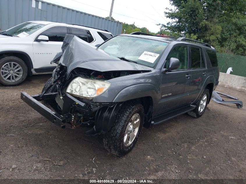 2005 Toyota 4Runner Limited V6 VIN: JTEBU17RX58049329 Lot: 40150629