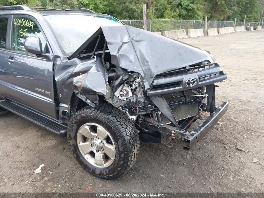 2005 Toyota 4Runner Limited V6 VIN: JTEBU17RX58049329 Lot: 40150629