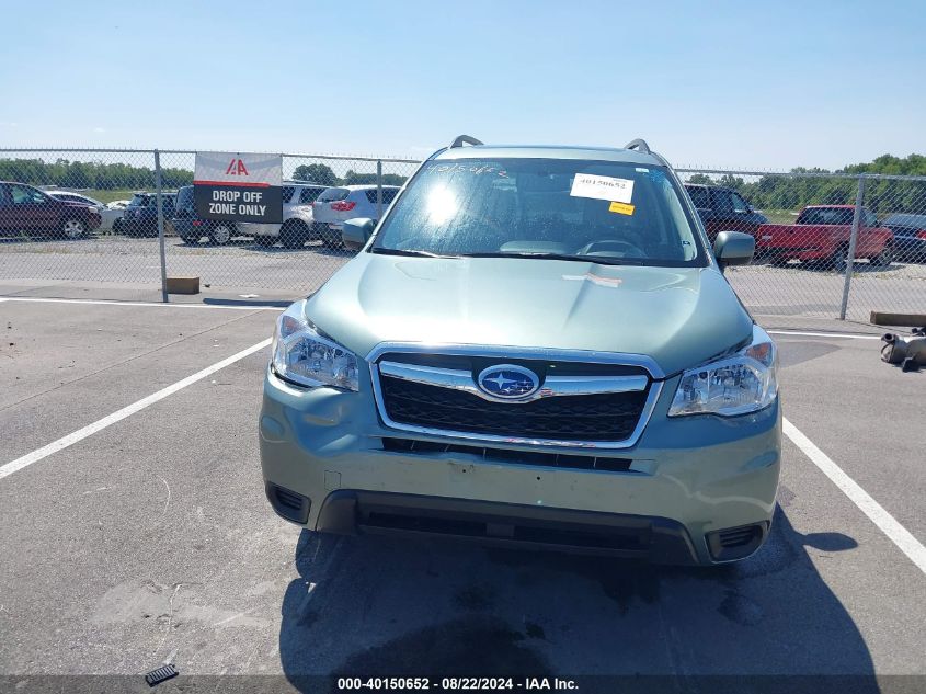 2016 Subaru Forester 2.5I Premium VIN: JF2SJADC7GH510990 Lot: 40150652