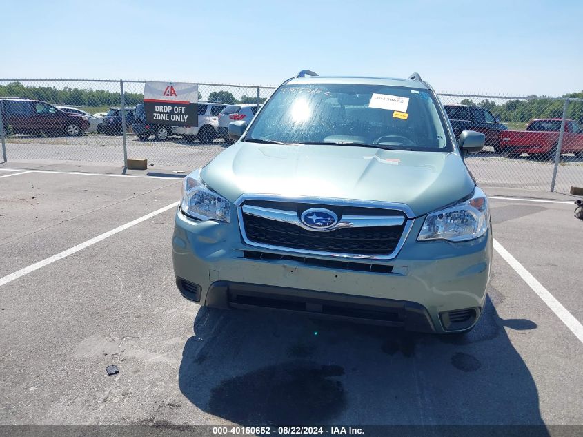 2016 Subaru Forester 2.5I Premium VIN: JF2SJADC7GH510990 Lot: 40150652