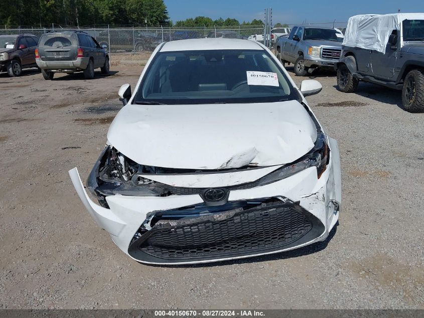 2021 Toyota Corolla Le VIN: 5YFEPMAEXMP201841 Lot: 40150670