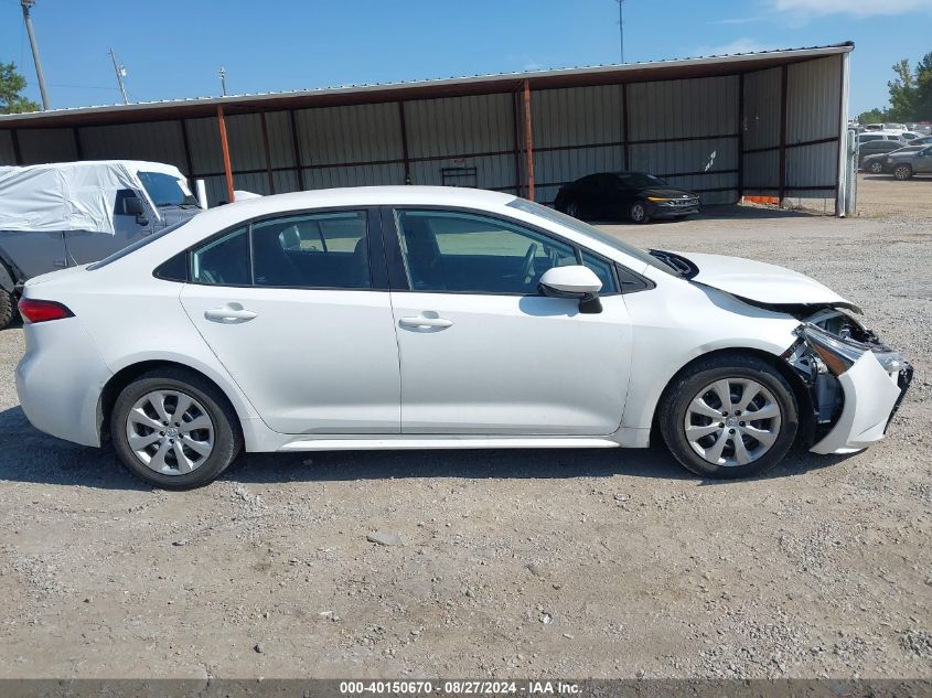 2021 Toyota Corolla Le VIN: 5YFEPMAEXMP201841 Lot: 40150670