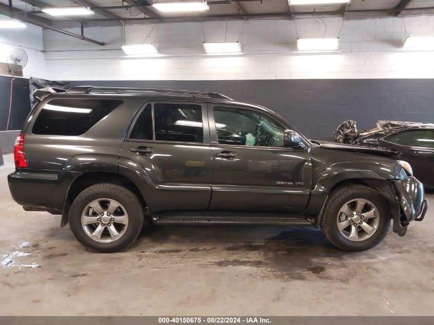 2007 Toyota 4Runner Limited V6 VIN: JTEBU17R570119756 Lot: 40150675