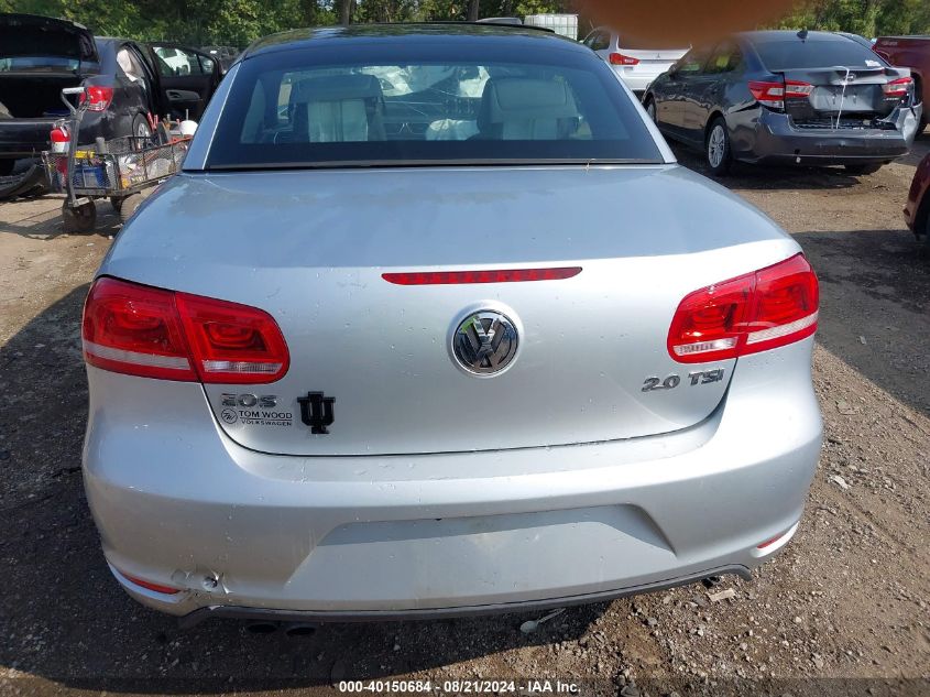 2012 Volkswagen Eos Komfort VIN: WVWBW7AH0CV000141 Lot: 40150684