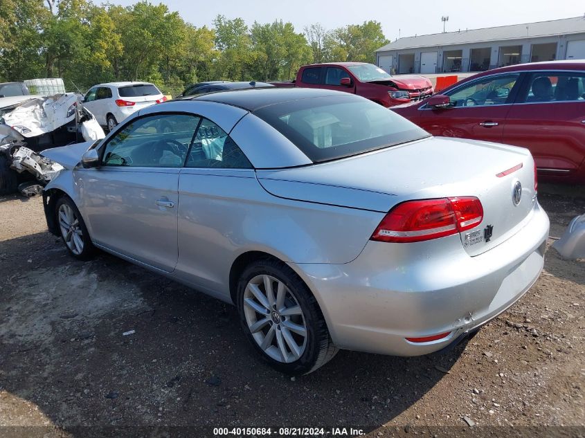 2012 Volkswagen Eos Komfort VIN: WVWBW7AH0CV000141 Lot: 40150684