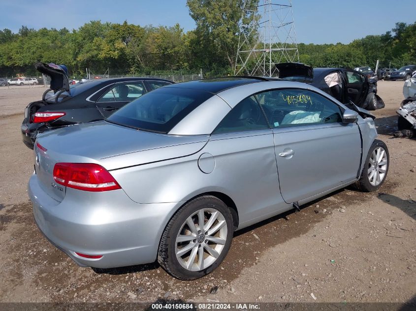 2012 Volkswagen Eos Komfort VIN: WVWBW7AH0CV000141 Lot: 40150684