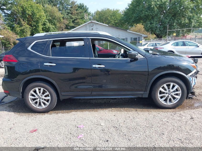 2017 Nissan Rogue Sv VIN: 5N1AT2MT8HC849553 Lot: 40150687