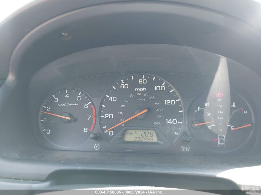 2000 Honda Accord 2.3 Ex VIN: 1HGCG3270YA014945 Lot: 40150695