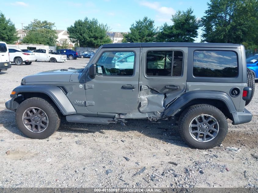 2019 Jeep Wrangler Unlimited Sport VIN: 1C4HJXDG9KW603593 Lot: 40150697