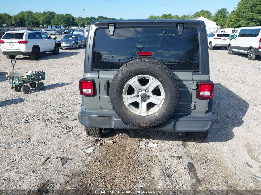 2019 Jeep Wrangler Unlimited Sport VIN: 1C4HJXDG9KW603593 Lot: 40150697