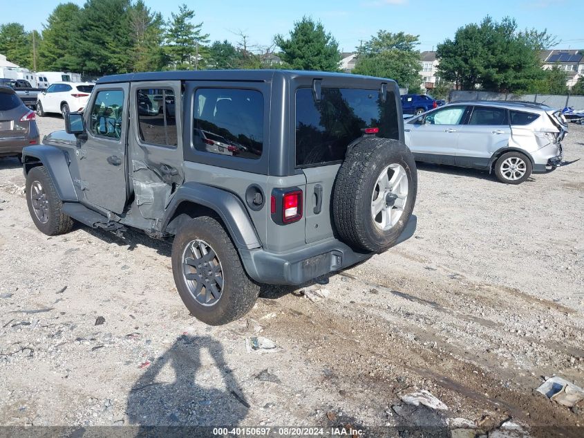 2019 Jeep Wrangler Unlimited Sport VIN: 1C4HJXDG9KW603593 Lot: 40150697