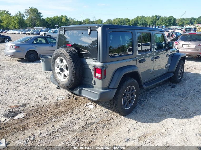 2019 Jeep Wrangler Unlimited Sport VIN: 1C4HJXDG9KW603593 Lot: 40150697