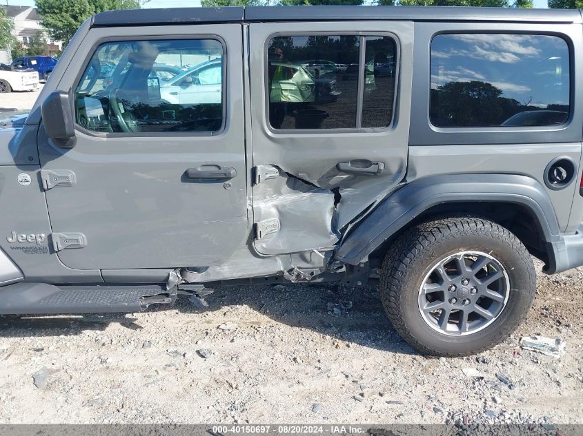 2019 Jeep Wrangler Unlimited Sport VIN: 1C4HJXDG9KW603593 Lot: 40150697