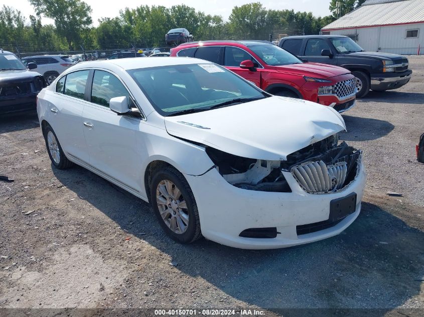 2012 Buick Lacrosse Convenience VIN: 1G4GB5ER6CF190025 Lot: 40150701