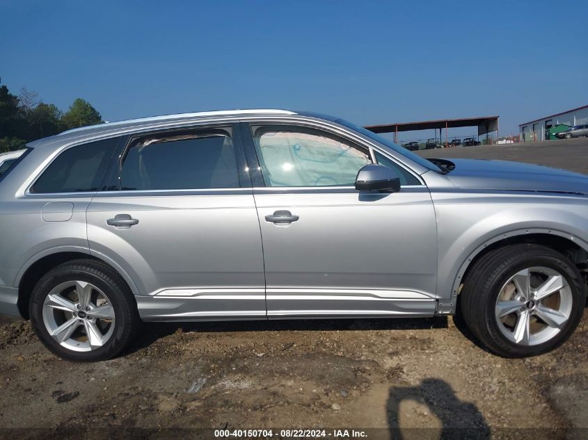 2022 Audi Q7 Premium 45 Tfsi Quattro Tiptronic VIN: WA1AJBF71ND012007 Lot: 40150704