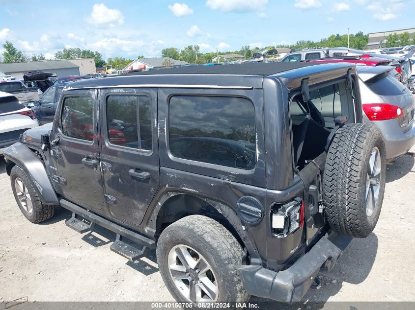 2020 Jeep Wrangler Unlimited Sahara VIN: 1C4HJXEN5LW126157 Lot: 40150705