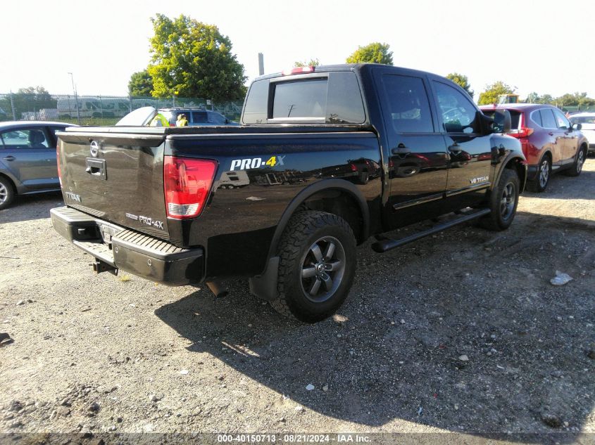 2014 Nissan Titan S/Sv/Sl/Pro-4X VIN: 1N6BA0ECXEN501848 Lot: 40150713