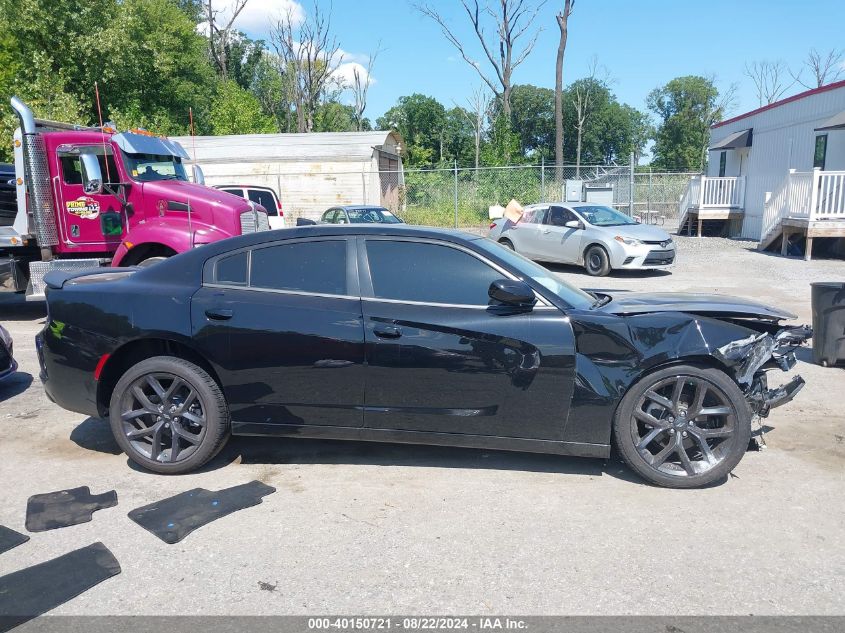 2023 Dodge Charger Sxt VIN: 2C3CDXBG6PH627638 Lot: 40150721