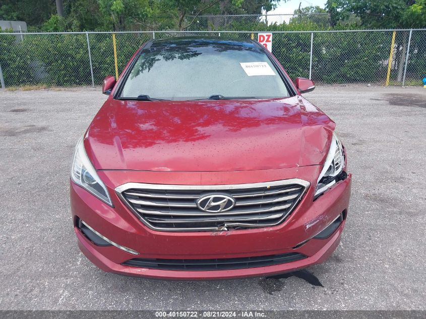 2015 Hyundai Sonata Limited VIN: 5NPE34AF1FH104001 Lot: 40150722