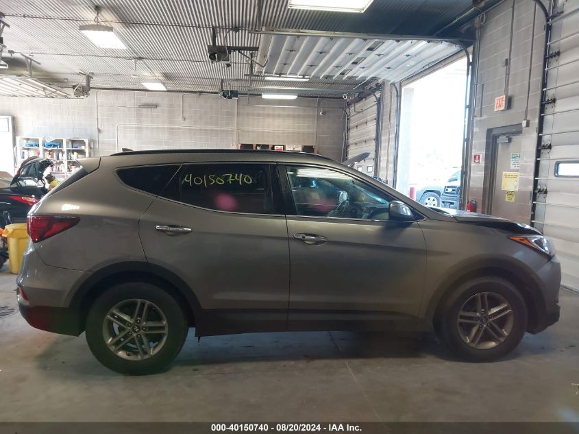 2018 Hyundai Santa Fe Sport 2.4L VIN: 5NMZU3LBXJH052604 Lot: 40150740