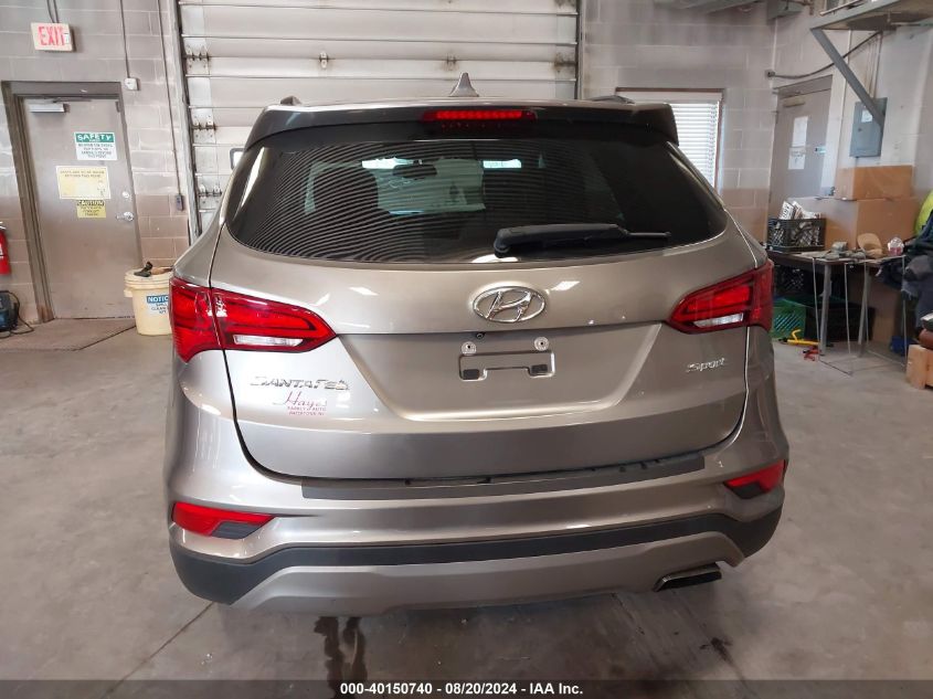 2018 Hyundai Santa Fe Sport 2.4L VIN: 5NMZU3LBXJH052604 Lot: 40150740