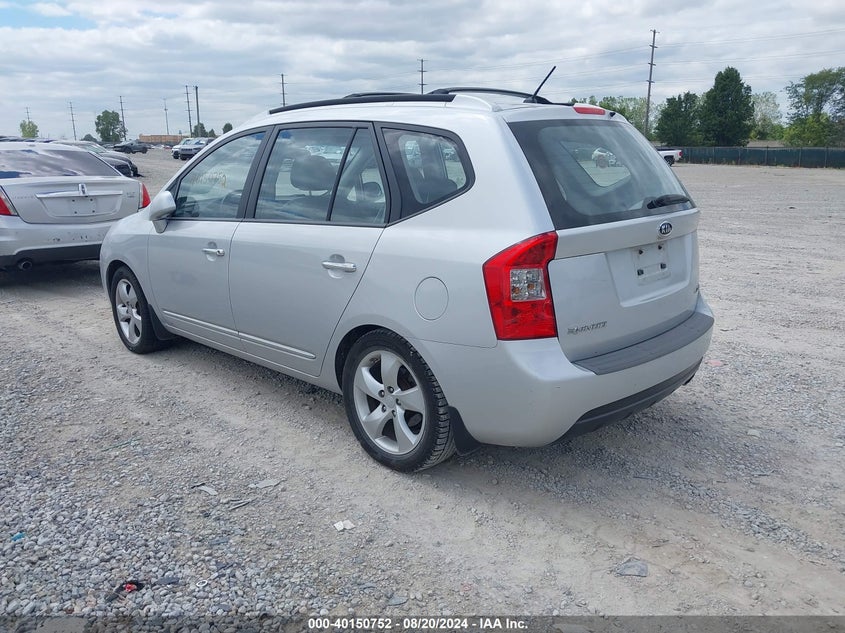 2007 Kia Rondo Ex V6 VIN: KNAFG526377106087 Lot: 40150752