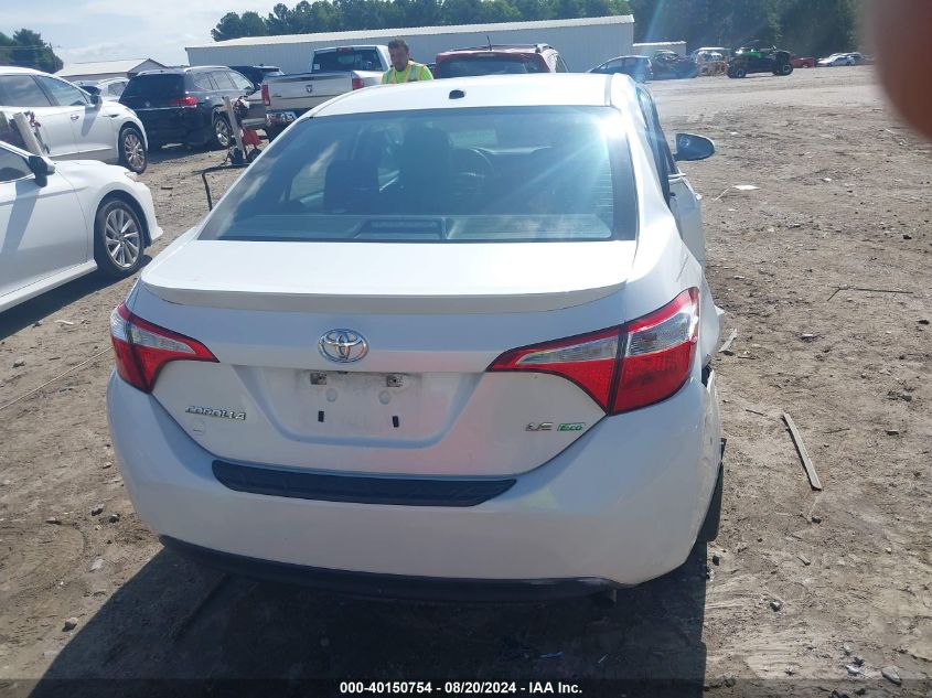 2014 Toyota Corolla Eco/Eco Plus/Eco Premium VIN: 5YFBPRHEXEP012372 Lot: 40150754