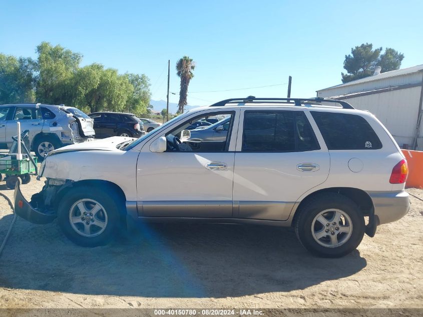 2002 Hyundai Santa Fe Gls/Lx VIN: KM8SC13D32U174642 Lot: 40150780