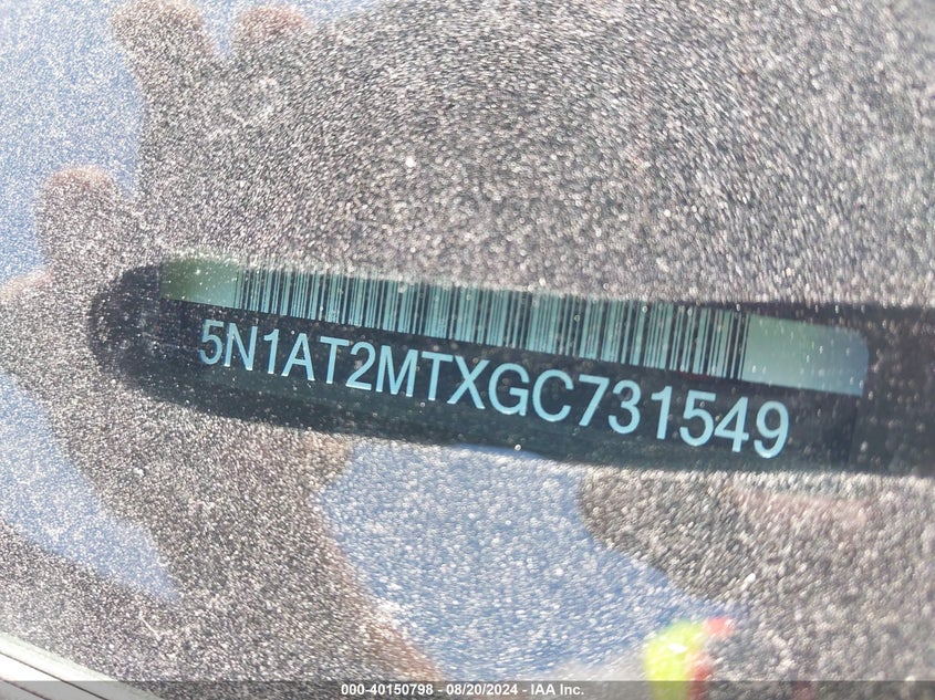 2016 NISSAN ROGUE SL - 5N1AT2MTXGC731549