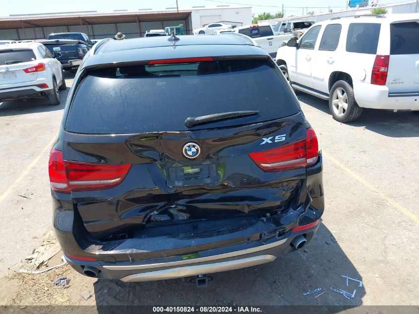 2017 BMW X5 xDrive35I VIN: 5UXKR0C51H0U54970 Lot: 40150824