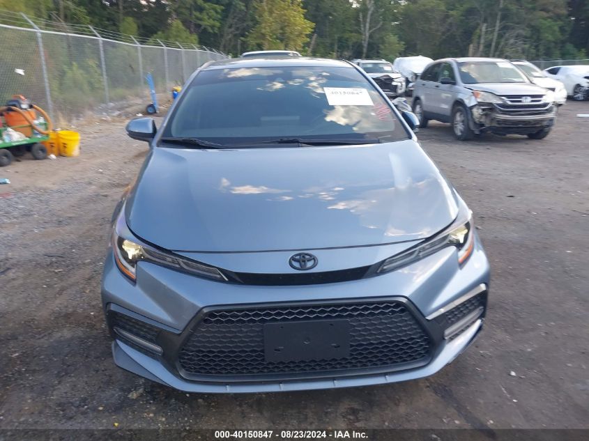 2022 Toyota Corolla Se VIN: JTDS4MCE3N3504740 Lot: 40150847