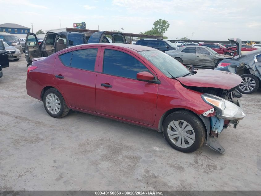 2019 Nissan Versa 1.6 S+ VIN: 3N1CN7AP3KL839636 Lot: 40150853