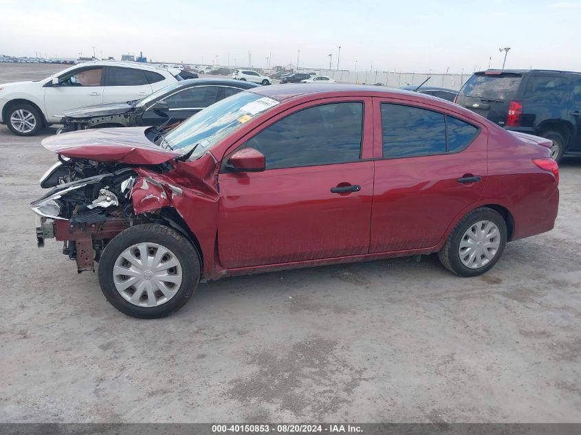 2019 Nissan Versa 1.6 S+ VIN: 3N1CN7AP3KL839636 Lot: 40150853